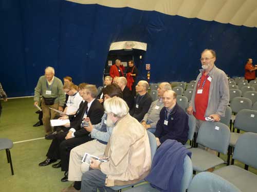 Ontario District BHS Convention in April 2006 - at judge's evaluation session