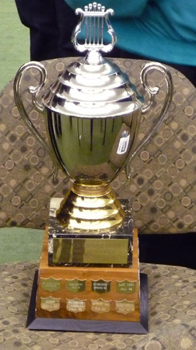 Ontario District BHS Convention Spring 2011 Most Improved Chorus Trophy - awarded to the Northern Stars Chorus